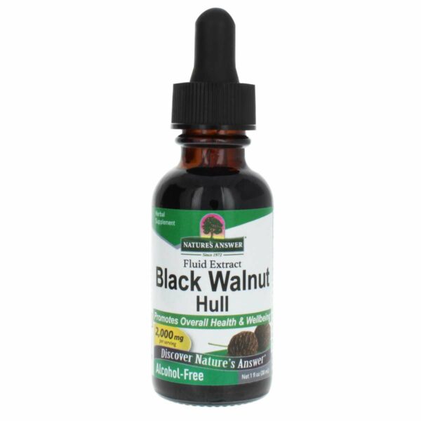 Black Walnut extract alcoholvrij 30ml van Nature's Answer