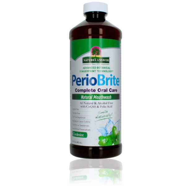 Mouthwash Coolmint PerioBrite Nature's Answer fles