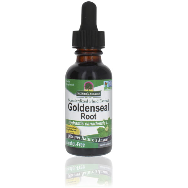 Canadese Geelwortel | Goldenseal extract alcoholvrij 30ml Nature's Answer