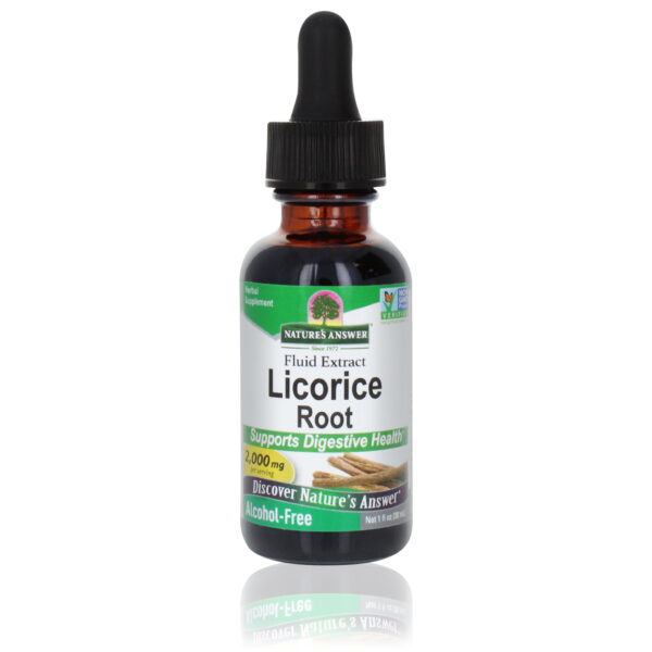 Licorice (Zoethout) extract alcoholvrij 30ml van Natur's Answer