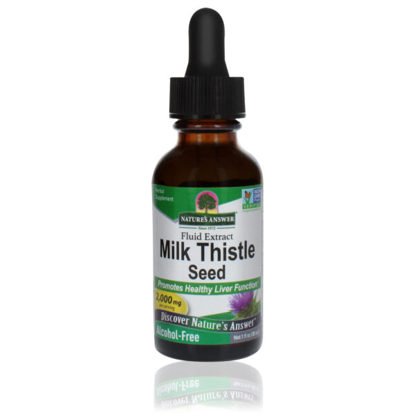 Mariadistel | Milk Thistle extract alcoholvrij 30ml van Nature's Ansswer