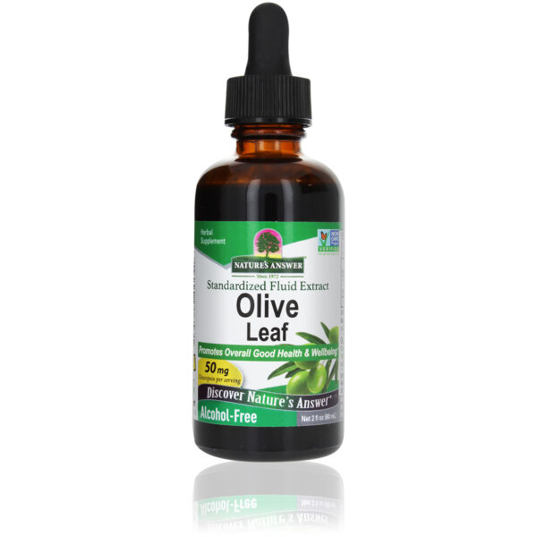 Olijfblad extract | Olive Leaf extract alcoholvrij 60ml van Nature's Answer