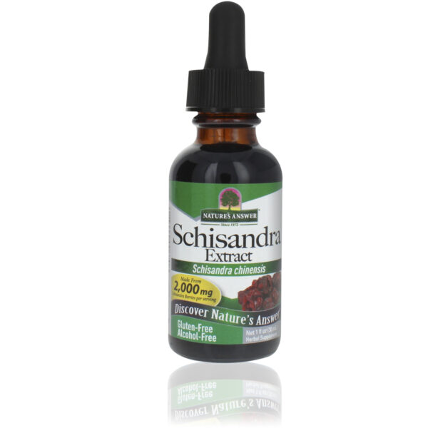 Schisandra extract alcoholvrij 30ml van Nature's Answer